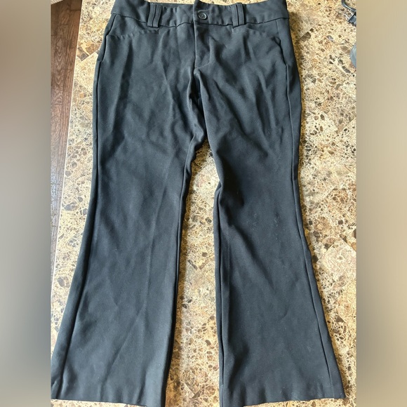 Black slacks dress pants from Torrid. Size 12 short. - Picture 1 of 3